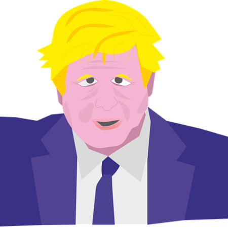 Boris Johnson in cartoon form