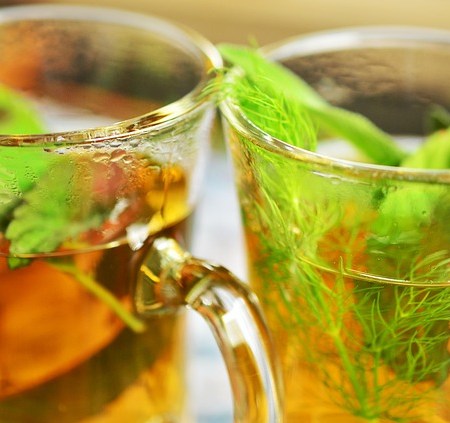 Mint tea