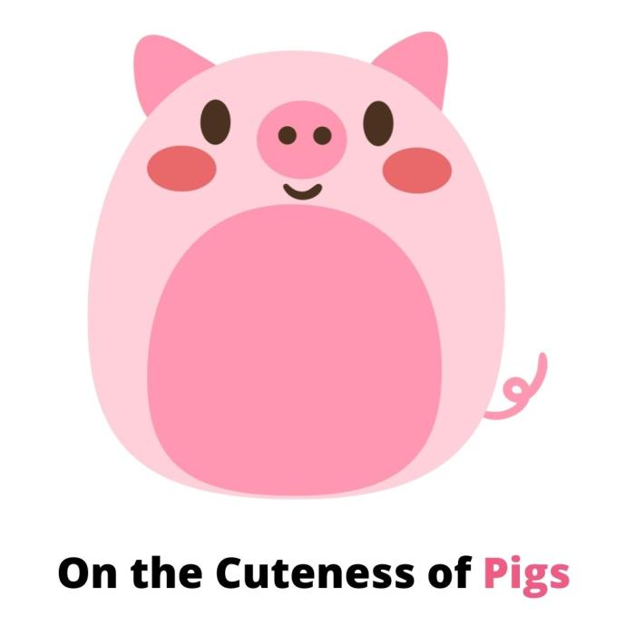 On the cuteness of pigs