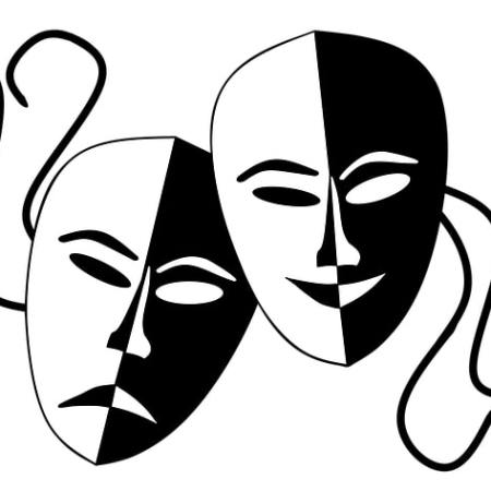 Theatre masks for acting in things like soap operas