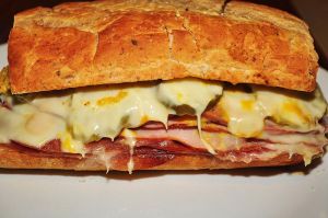 Believe it or not this thing is classed as a sandwich.