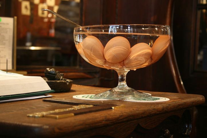 Eggs can even be used in fancy cocktails. 