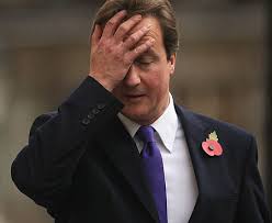 The Prime Minister of England reacts in horror to our findings.