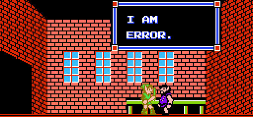 Zelda II I Am Error