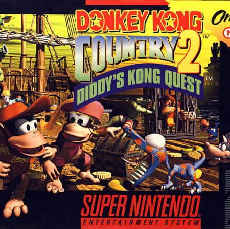 Donkey Kong Country 2 on the Super Nintendo