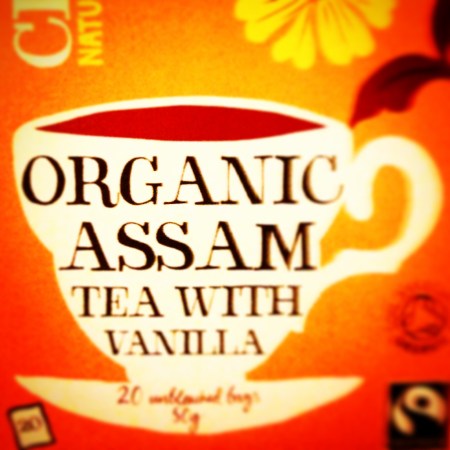 Clipper's Organic Assam Tea with Vanilla