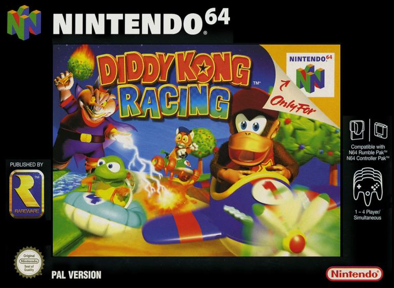 Diddy Kong Racing on the Nintendo 64