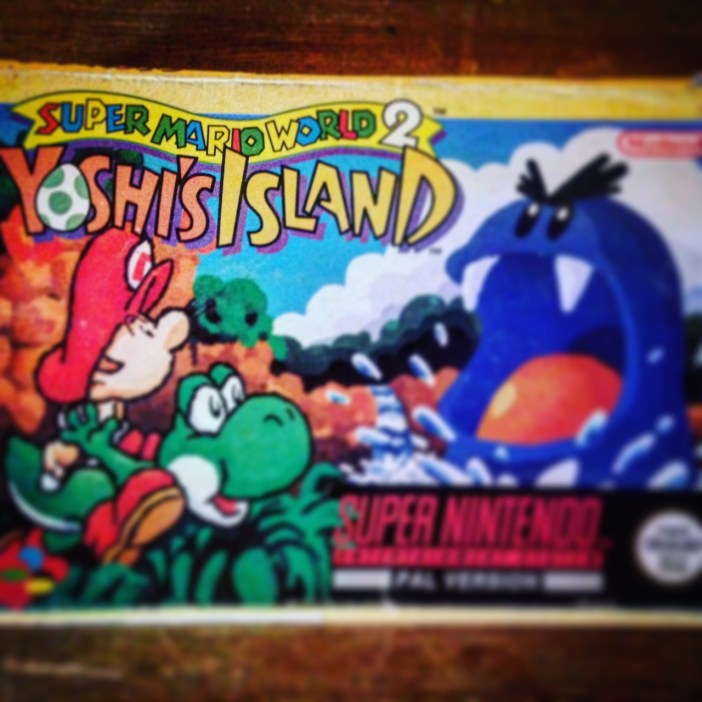 Yoshi's Island on the SNES