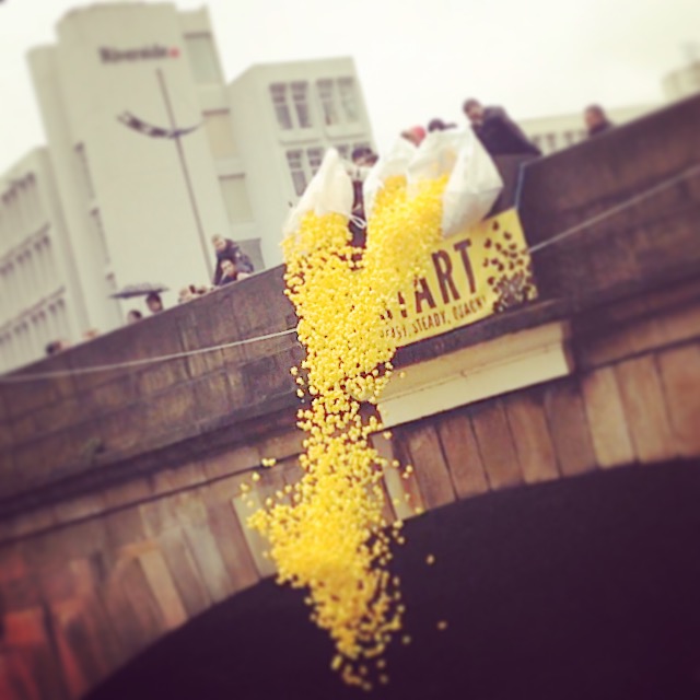 The Manchester Duck Race event