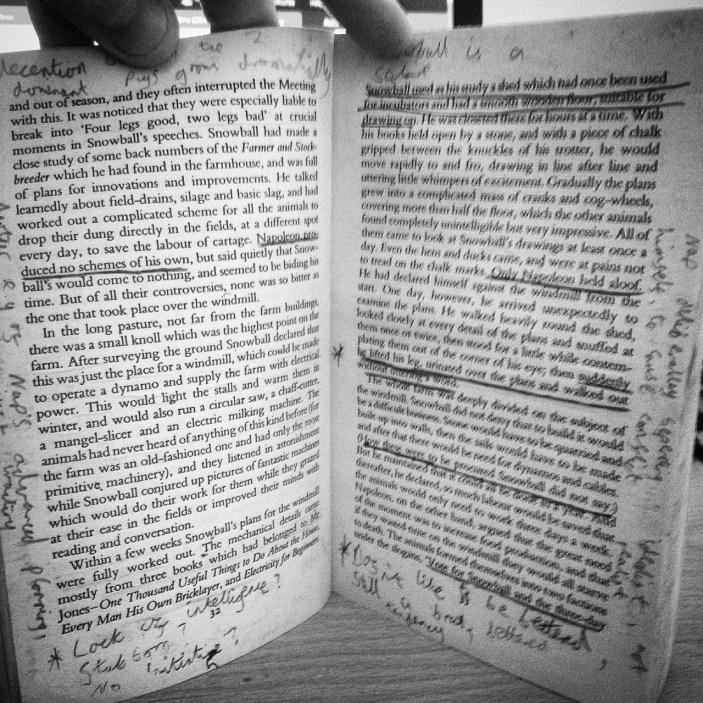 Animal Farm book annotations