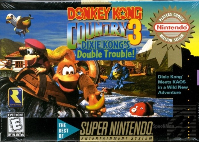 Donkey Kong Country 3: Dixie Kong's Double Trouble on the Super Nintendo