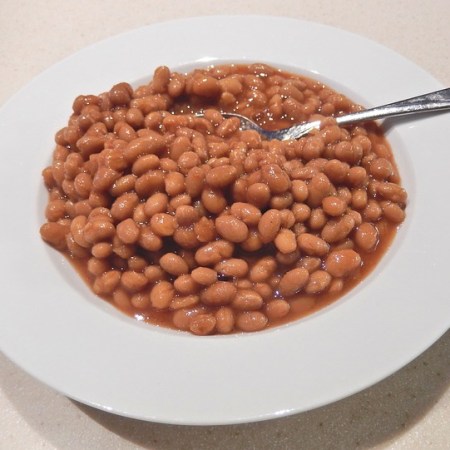 Baked bean on toast