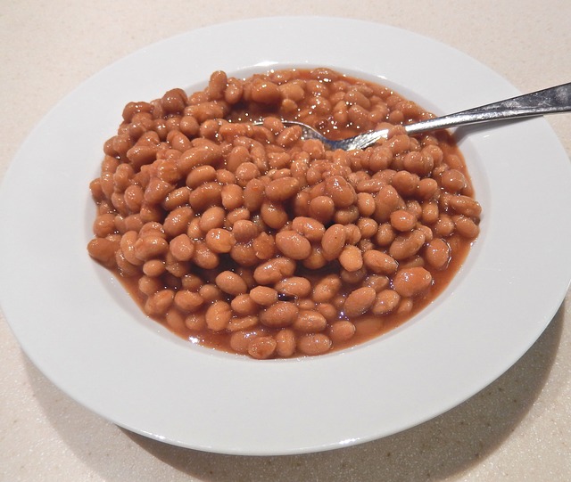 Baked bean on toast