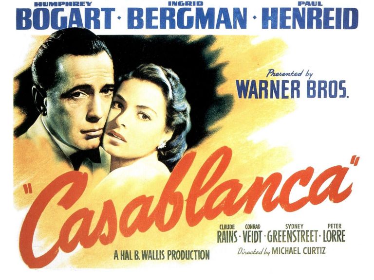 Casablanca - Here's looking at you, kid