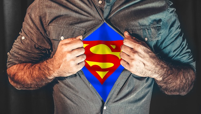 Ditch that zero and find yourself a hero - like Superman