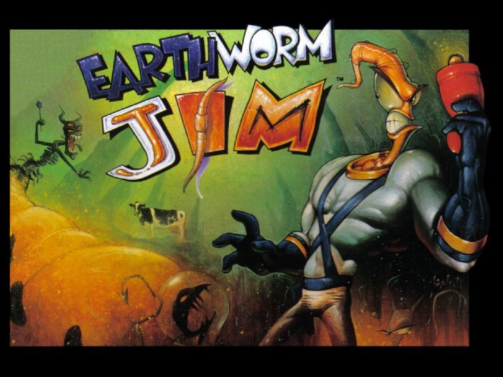 Earthworm Jim - SNES and Mega Drive