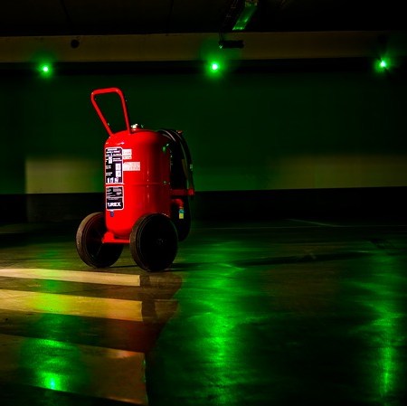 Fire extinguisher fetish