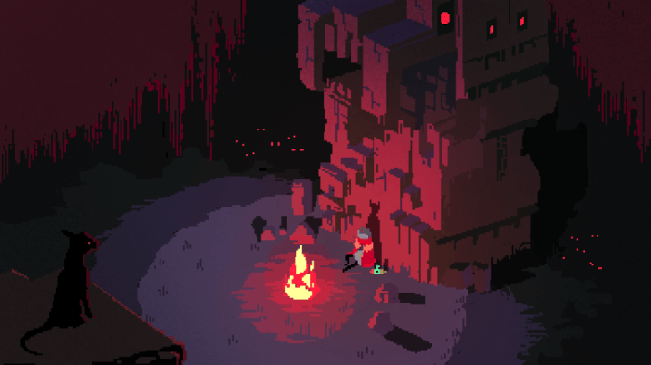 Hyper Light Drifter in game graphics