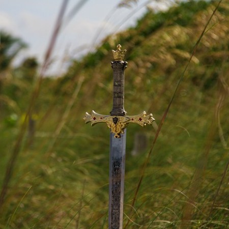 Blade in a field