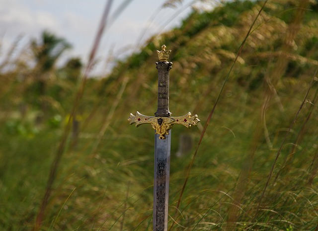 Blade in a field