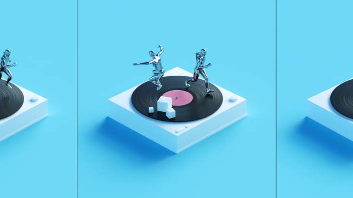 Remi Cabarrou vinyl painting