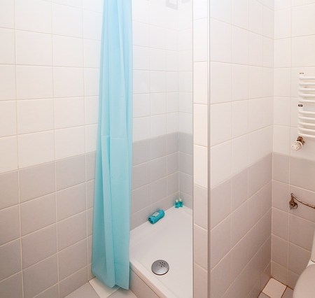 A shower unit.