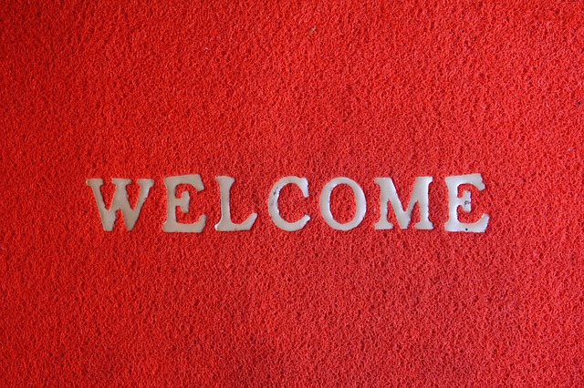 Welcome mat