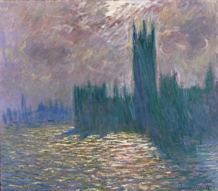 Claude Monet - Foggy London 1905