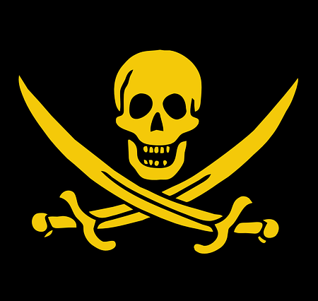 Death skull flag