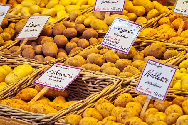 An assortment of potatoes