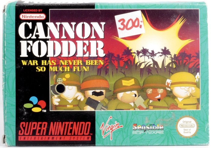 Cannon Fodder on the SNES