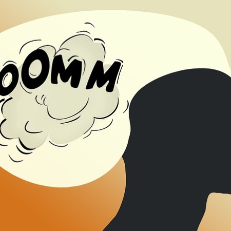 Human sounds, such as boom