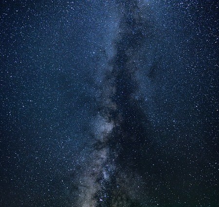 Space with lots of stars and planets