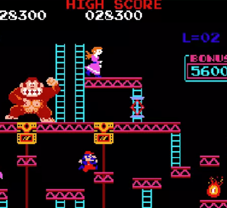 Donkey Kong arcade game