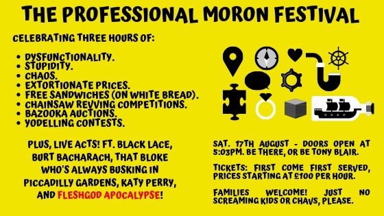 The Professional Moron Festival