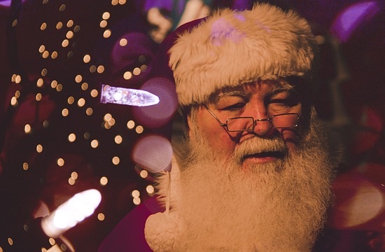 Santa Claus is drunk