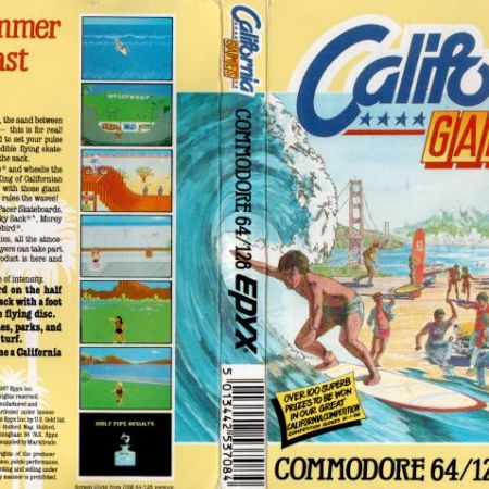 California Games on the Commoddore 64