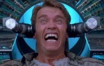Arnold Schwarzenegger in Total Recall making Arnold noises