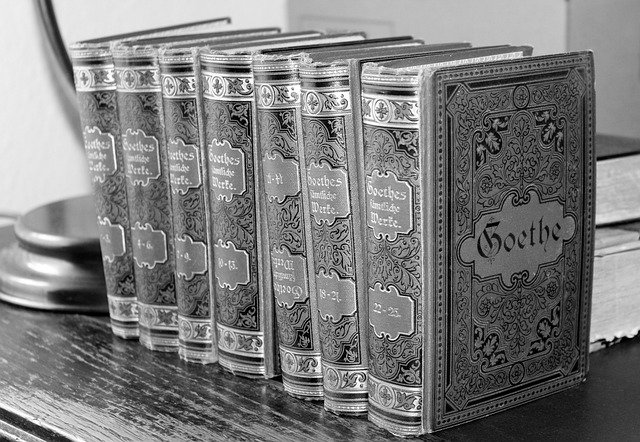 A line of novels by Goethe