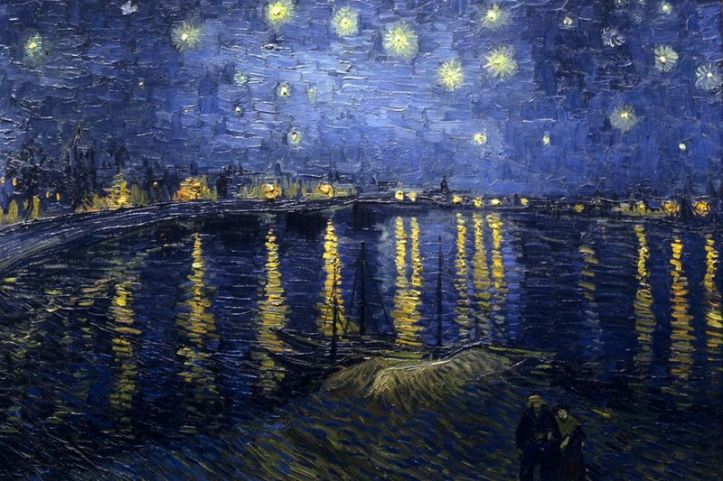 Starry Night Over the Rhone by Vincent van Gogh