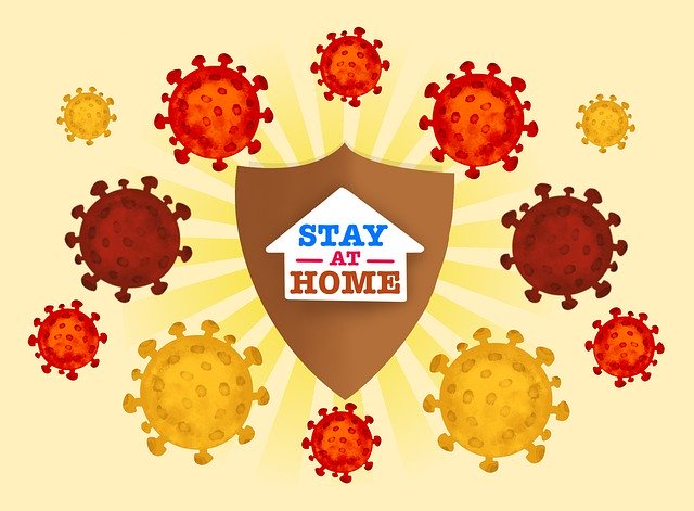 Stay at home in self-isolation for coronavirus