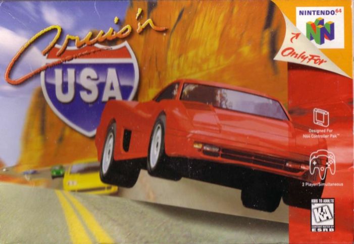 Cruis'n USA on the Nintendo 64