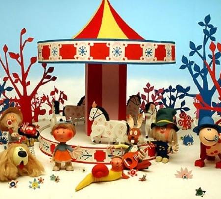 The Magic Roundabout and its cast of characters