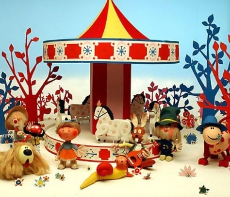 The Magic Roundabout and its cast of characters