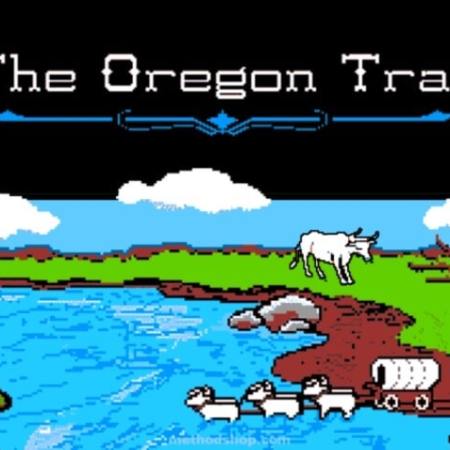 The Oregon Trail game from 1985.