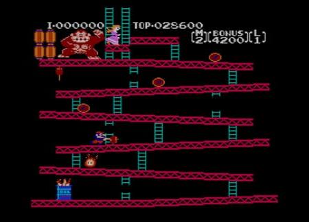 Donkey Kong the 1981 arcade game