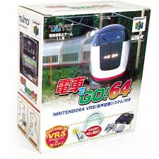 Densha de Go! 64 game and box for the Nintendo 64