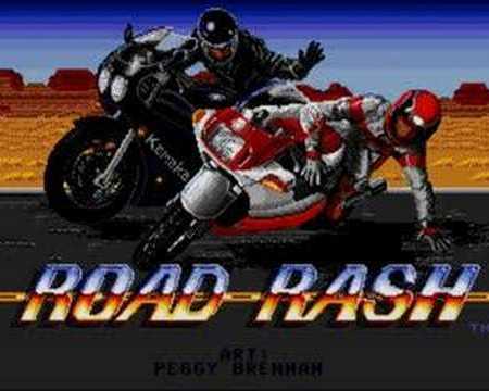 Road Rash on the Mega Drive
