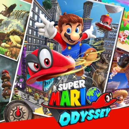 Super Mario Odyssey on the Nintendo Switch