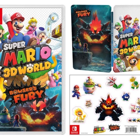 Super Mario 3D World on the Nintendo Switch